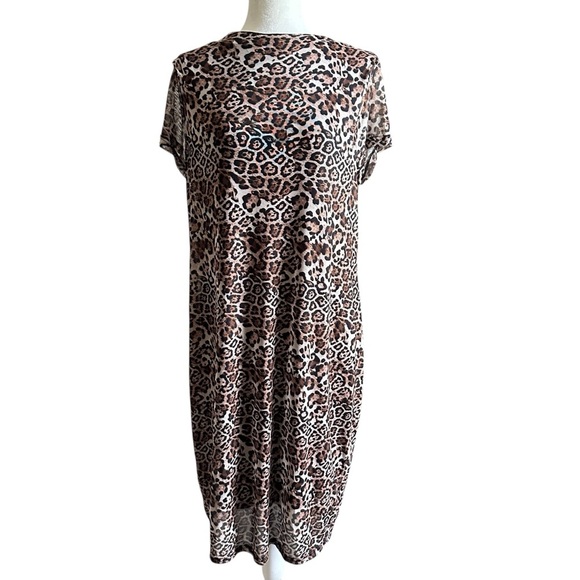 J for Justify Leopard Print Sheath Dress – Size 2X - Picture 1 of 9